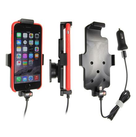 Aktiv h�llare med med kulled - Apple iPhone - Cigg-kontakt