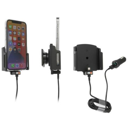 Aktiv h�llare med med kulled - Apple iPhone - Cigg-kontakt - Justerbar