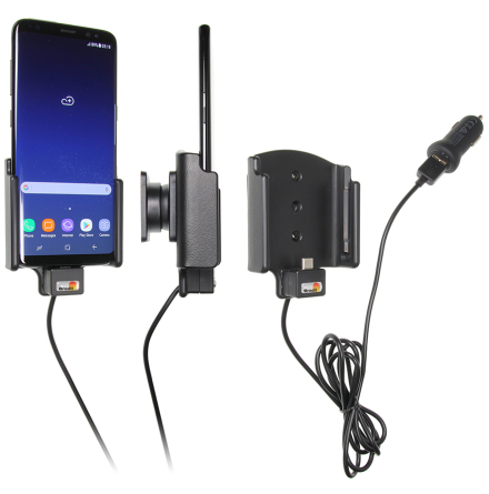 Aktiv h�llare med med kulled - Samsung - Cigg-kontakt