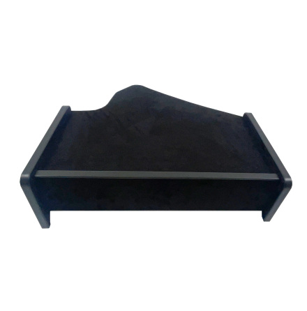 Centrerat bord Scania G/P/R -2008 L�ng instrumentbr�da Alcantara Svart