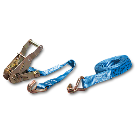 Sp�nnband med krok 1000 kg 0,3+4,7 m 25mm